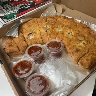 Stromboli, quite good.