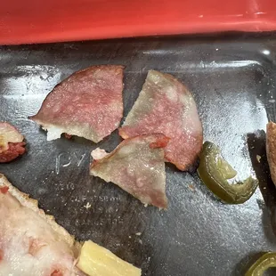 Moldy Canadian bacon