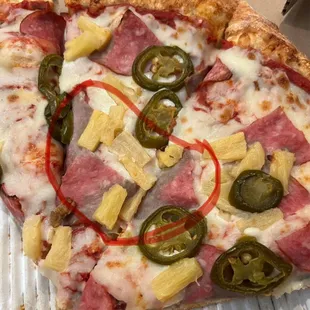 Moldy Canadian bacon