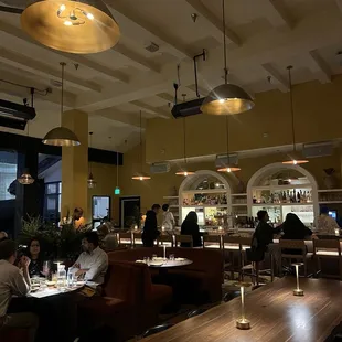 interior, sushi and sashimi