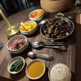 Whole roasted yellow oyster mushroom - must try