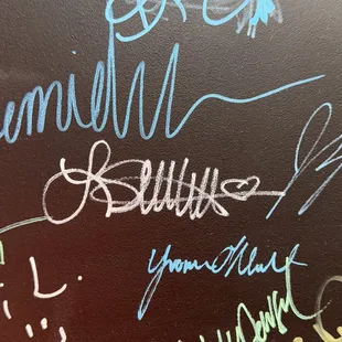 Practice competed board.