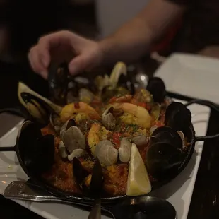 Seafood Paella for 2