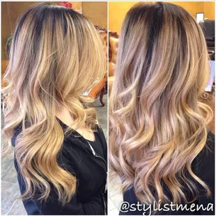 Done by @stylistmena For inquiries or appointments feel free to call or text Monica at (559)905-6555