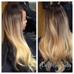Balyage/ombré/highlight /All over color/haircut/brazilianblowout Hair by  @demillansalon