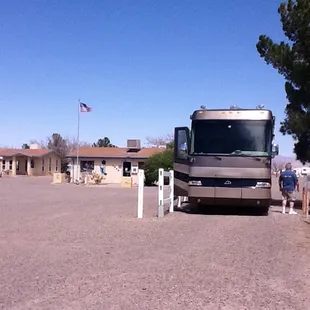 Propane - easy to fill - they do it for you!