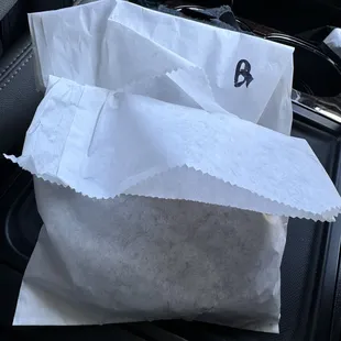 $1 "take out box" for two croquettes!