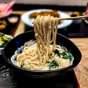 Mentaiko Cream Udon (So good!)