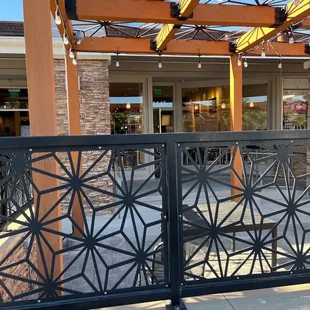 Outdoor seating