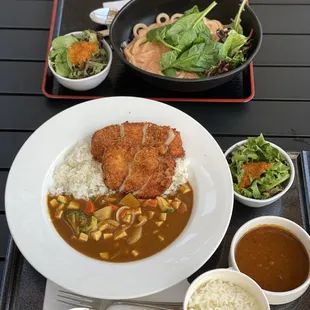 Chicken Katsu Curry and Mentaiko Cream Udon *Yr: 2020**