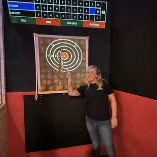 Axe throwing