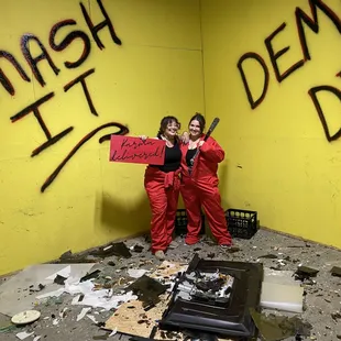 Rage room - after