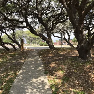 Parking is across the street from K-Bobs or Walmart