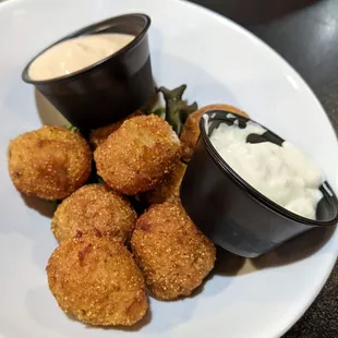 09/18/22 Hush Puppies, Tartar Sauce, Remoulade