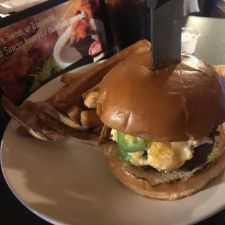 Stuffed Jalapeño Cream Cheese & Bacon Burger