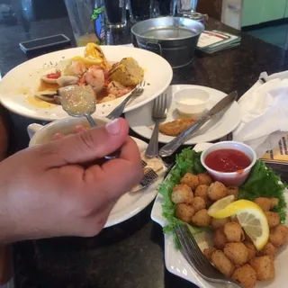 Cherry Stone Clams & Shrimp