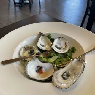Oysters in a Half Shell