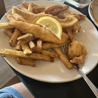 Perch & Shrimp Combo Dinner