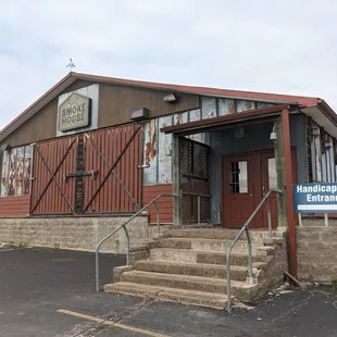 Front entrance of Demos