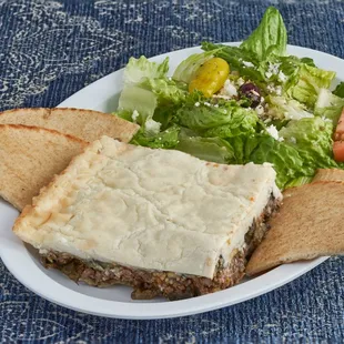 Moussaka plate