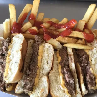burgers, food