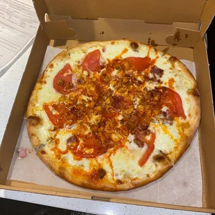 Buffalo Chicken Pizza