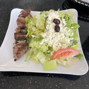 Lamb Kebab Salad