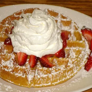 Strawberry Waffle