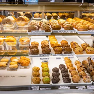 a variety of pastries