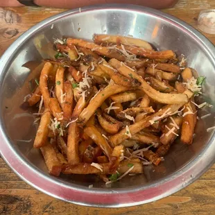 Truffle fries are  delish! And the pretzel bites are amazing!!!