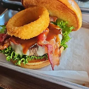 Smokehouse burger
