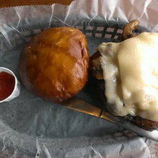 Portabella Mushroom Burger