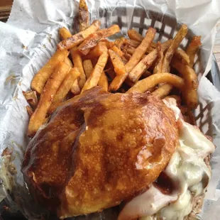 Mac and Cheese Burger