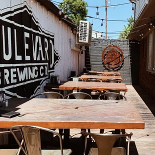 Outdoor seating