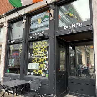 outside of restaurant