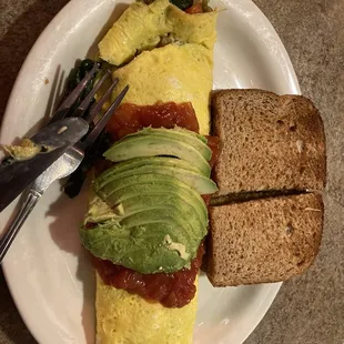 Southern omelet