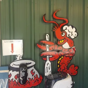 Outside view on porch