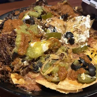 Carnitas nachos