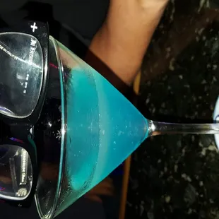 Don&apos;t take this drink, she will be right back.