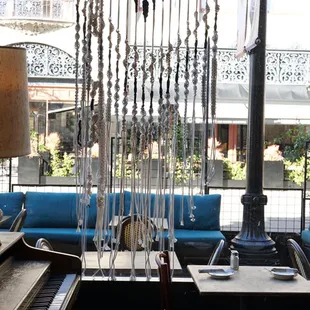 Piano and stage area