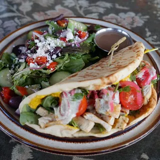 CHICKEN STUFFED NAAN