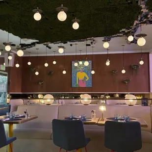 Inside dining room