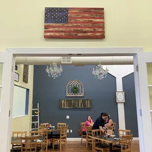 U S A (American Flag). .Made by Dena W. (Owner) - Niece: Kelsea L. &amp; Jeremiah F. - Dena, Very Appreciative!