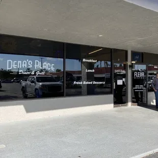 Dena&apos;s Place ~ Diner &amp; Grill ~ . . . .Use Fleur Bistro door  for entry to each business. . . .