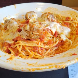 Spaghetti  is excellent all 14 years that I&apos;ve been coming here.