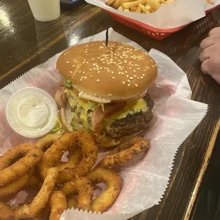 Bacon Cheeseburger Combo