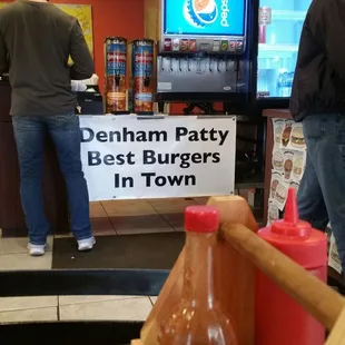 We are here for the best burgers in town