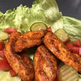 Grilled chicken wrap