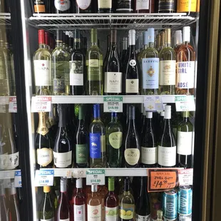 Bubbly and white wines