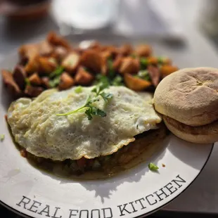 Pesto Florentine Omelet.  $18 + $1 for egg whites.